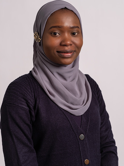 Portrait photograph of staff memeber, Kudirat Ayinla